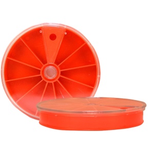 Cutie De Carlige Pescuit Diametru 14cm 11Compartimente