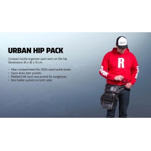 Geanta Rapala Geanta Urban Hip Pack 36x36x15cm pentru pescuit - Fisela