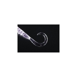 Grub Jackall Tide Curly Clear Glow Crush 5cm 8buc - echipament pentru pescuit - Fisela