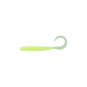 Grub Jackall Tide Curly Glow Chartreuse 5cm 8buc