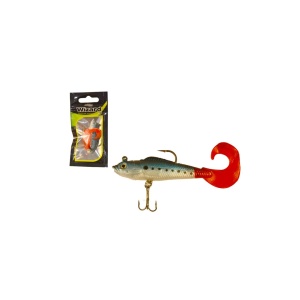 Grub Lestat Wizard Twister Perch Blue Minnow 7.6cm