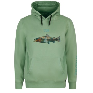 Hanorac Pescuit Daiwa D-Vec Trout Hoodie Pistaccio