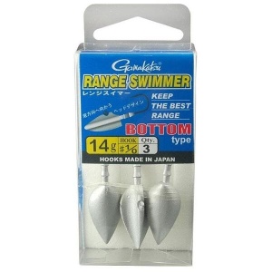 Jig Gamakatsu Range Swimmer Bottom nr.1/0 3buc - echipament pentru pescuit - Fisela