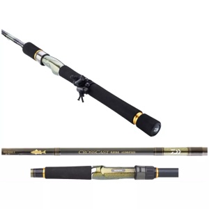Lanseta Daiwa Spin Crosscast 23 Sea Bass 2.13m 7-28g pentru pescuit - Fisela