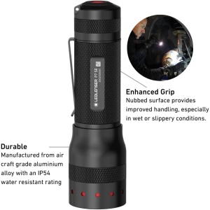 Lanterna LED Lenser P7 SE 4xAAA max 500 Lumeni - echipament pentru pescuit - Fisela
