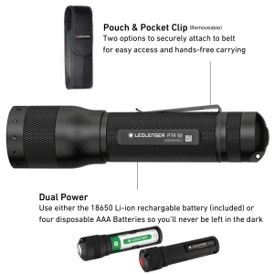 Lanterna LED Lenser P7R SE Edition 2020 600 Lumeni - echipament pentru pescuit - Fisela