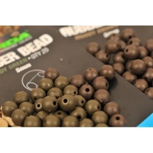 Opritor Cauciuc Korda Rubber Beads Green 25buc