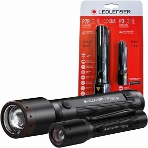 Pachet Promo Lanterne Led Lenser P7R Core + P3 Core - echipament pentru pescuit - Fisela