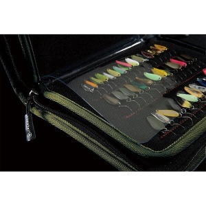 Portofel Oscilante Trout Area Jackall Black 240x170mm - echipament pentru pescuit - Fisela
