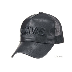 Sapca Varivas PU Leather Mesh Black - Img 1
