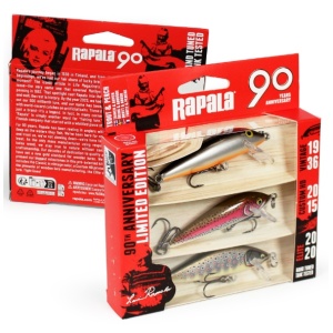 Set Aniversar Rapala 90 de ani 3 Voblere CD5