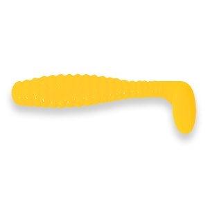 Shad Manns Swimmin Grub Y Yellow Galben 11cm 5buc