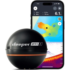Sonar Deeper PRO+ 2 Negru - Img 2