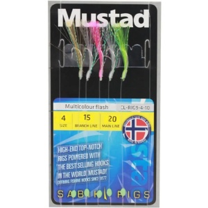 Taparina Scrumbie Mustad Multicolor Flash
