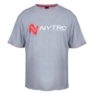Tricou Pescar Nytro Light Marl Grey Tee Shirt