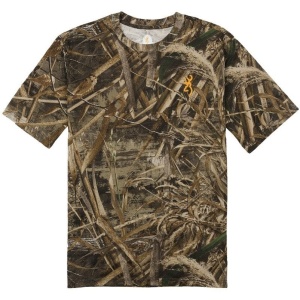 Tricou Vanator Camuflaj Browning Wasatch Camo Mosgh