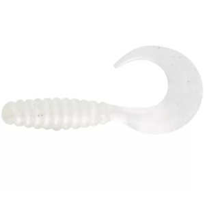 Twister Pescuit Biban Manns Pentru Micro Jig CTG Perla 5.1cm 20buc