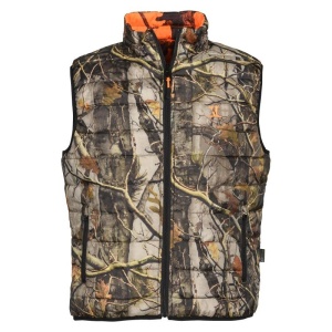 Vesta Vanatoare Percussion Warm Reversibila Camou Orange