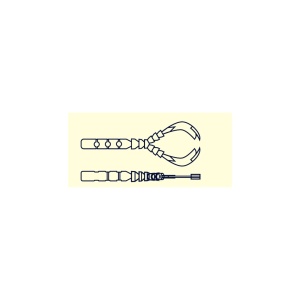 Vierme Mustad Aji Micro Chiki Clear Silver Glitter 4.3cm 12+1buc - echipament pentru pescuit - Fisela