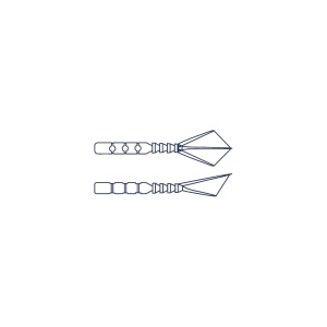 Vierme Mustad Aji Micro Hila Clear Silver Glitter 4.3cm 12+1buc - echipament pentru pescuit - Fisela