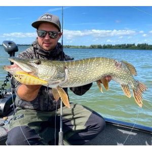 Vobler Rapala Super Shadow Rap SSDR16 HTP 16cm 77g pentru pescuit la rapitori - Fisela