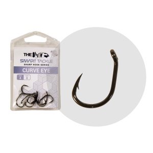 Carlige Crap The One Curve Eye Black Nickel 8buc