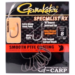 Carlige Gamakatsu G-Carp Specialist RX 10buc - ambalaj