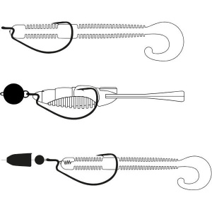 Carlig Gamakatsu Carlige Worm Offset EWG Nano Alpha 6buc pentru pescuit - Fisela