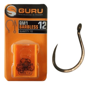 Carlige Method Feeder Guru Barbless QM1 10buc