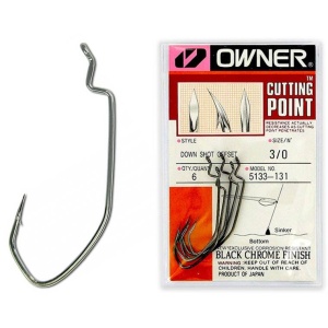 Carlige Offset Drop Shot Owner 5133 Series