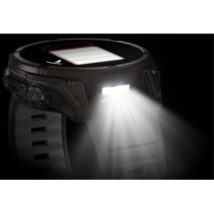 Ceas Garmin Fenix 8 Solar Sapphire Carbon Grey Titanium Black 47mm