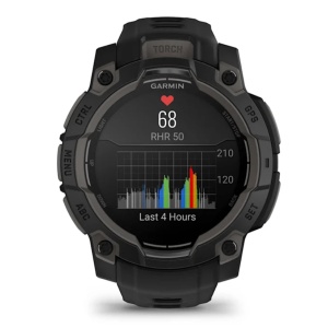 Ceas Garmin Instinct 3 Amoled 45mm Tactical Black