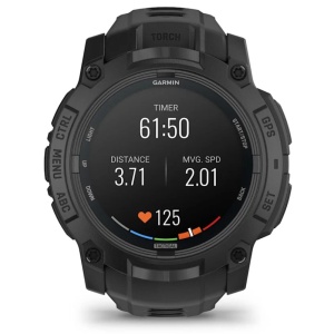 Ceas Garmin Instinct 3 Amoled 50mm Tactical Black - Fisela