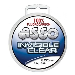 Fir Fluorocarbon Asso Invisible Clear 50m