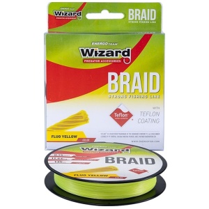 Fir Textil Teflonat Wizard Braid Fluo Yellow 135m