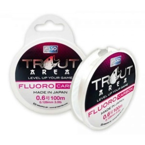 Fir Trout Area Asso Fluorocarbon Transparent 100m