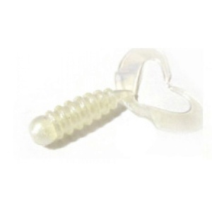 Grub Biban Double Tail Cultiva Pearl 3.5cm 12buc