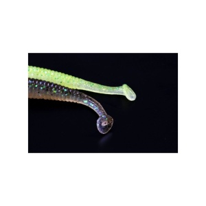 Jackall iShad Tail Green Pumpkin Chartreuse 7cm 6buc - detaliu produs