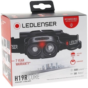 Lanterna Cap Led Lenser H19R Core Black 3500 Lumeni - imagine 12