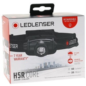 Lanterna de Cap Led Lenser H5R Core 500Lumeni - mod utilizare