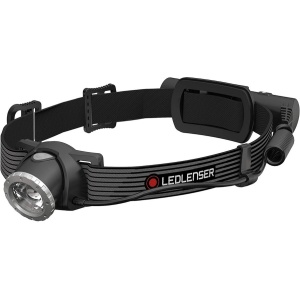 Lanterna Frontala Led Lenser H8R Grey 600Lumeni