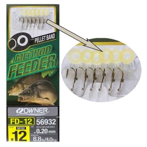 Montura Feeder Owner 56932 FD-12 Pellet Band 6buc