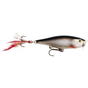 Popper Rapala Skitter Pop SP09 Silver 9cm 14g