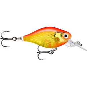Rapala X-Light Crank Mid Runner Gold Fluorescent Red GFR 3.5cm 4g