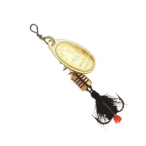 Rotativa Mepps Aglia Mouche Noir Gold