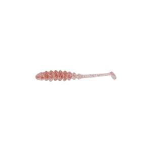 Shad Jackall Tidebeat Clear Red Flake 3.8cm 10buc