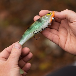 Swimbait Stiuca Rapala Soft Peto Prerigged BLG 16cm 36g - echipament pentru pescuit - Fisela
