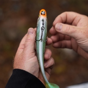 Swimbait Stiuca Rapala Soft Peto Prerigged SMB 18cm 51g - echipament pentru pescuit - Fisela
