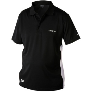 Tricou Daiwa Polo Black D-Vec