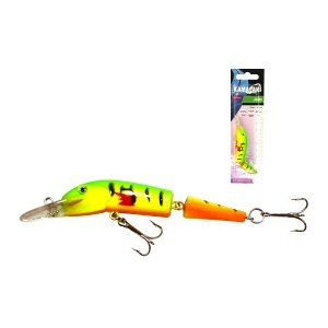 Vobler de Stiuca Articulat Kamasaki Joint COL:1 10cm 15.5g pentru pescuit la rapitori - Fisela